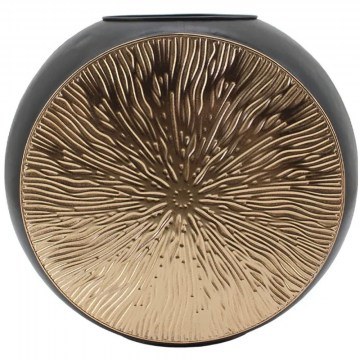 Vase 15-10235 60x20,5x54cm Black-Gold Marhome