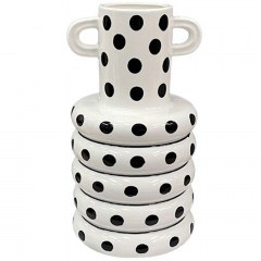 &Beta;ά&zeta;&omicron; &Pi;&omicron;&upsilon;ά 15-26076 21,5x10,5cm Black-White Marhome