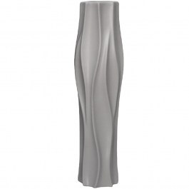 Vase Wavy 15-30891-35 19,5x78cm Grey Marhome GREY