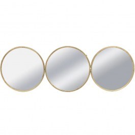 Καθρέπτης Τοίχου 15-10258 105x2,5x35cm Gold Marhome GOLD
