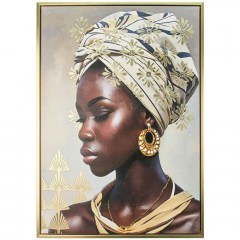 Canvas Painting African Women 16-30150 60x3,8x80cm Multi Marhome