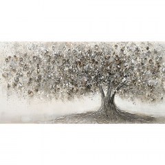 Πίνακας Καμβάς Δέντρο 16-30157 120x60cm Beige Marhome