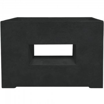 Κασπώ Ζαρντινιέρα 06-99032 75x28x53,5cm Black Marhome