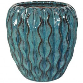 Plant Pot 06-99070 D19x19cm Petrol Marhome PETROL
