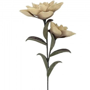 Τεχνητό Λουλούδι 00-7096-2 Φ20x100cm Beige-Brown Marhome