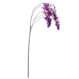 Artificial Flower Wisteria 00-10126-3 30x20x138cm Purple Marhome PURPLE