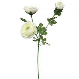 Artificial Flower Buttercup 00-14551-2 83cm Ecru Marhome ECRU