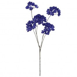 Artificial Flower Hydrangea 00-10128-2 34x18x114cm Blue Marhome BLUE