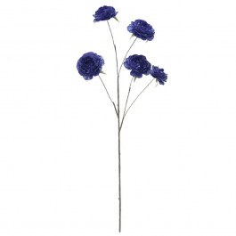 Artificial Flower Peony 00-10129-2 32x32x112cm Blue Marhome BLUE