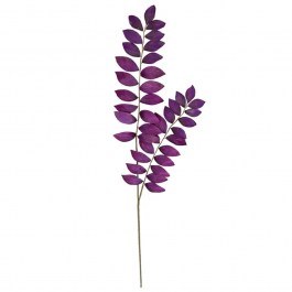 Artificial Flower-Branch Phyllanthos 00-10127-3 27x110cm Purple Marhome PURPLE
