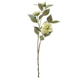 Artificial Flower Camellia 00-99930-2 69cm Ecru Marhome ECRU