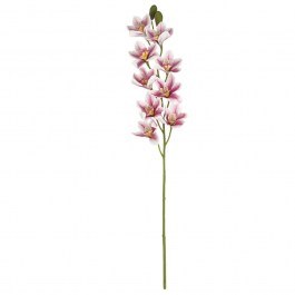 Artificial Flower Cymbidium Orchid 00-1869-2 90cm Light Pink Marhome LIGHT PINK