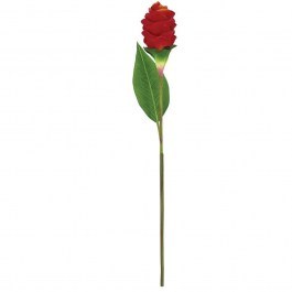 Artificial Flower Ginger 00-10021-1 62cm Red Marhome RED