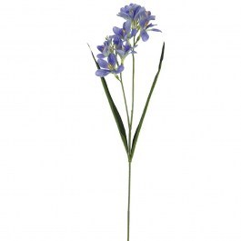 Artificial Flower Freesia 00-10034-3 65cm Purple Marhome PURPLE