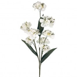Artificial Flower Gardenia 00-7095-1 D25x95cm White Marhome WHITE