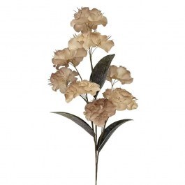 Artificial Flower Gardenia 00-7095-3 D25x95cm Brown Marhome BROWN