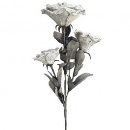 Artificial Flower Speckled 00-7099-1 D20x95cm Grey Marhome GREY