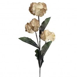 Artificial Flower Hydrangea 00-7098-2 D20x95cm Beige-Brown Marhome BEIGE