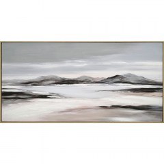 Canvas Painting Mountain Range View 16-26386 102x3,5x52cm Multi Marhome