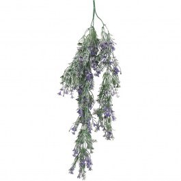 Τεχνητό Κρεμαστό Φυτό Λεβάντα 00-70016-2 80cm Green-Purple Marhome GREEN-PURPLE