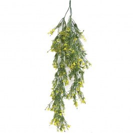 Τεχνητό Κρεμαστό Φυτό Λεβάντα 00-70016-4 80cm Green-Yellow Marhome GREEN-YELLOW