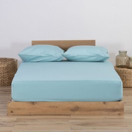 Fitted Sheet Jersey Aqua Nef Nef AQUA