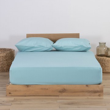 Fitted Sheet Jersey Aqua Nef Nef