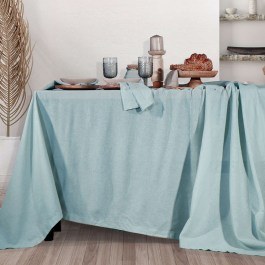Τραπεζομάντηλο Cotton-Linen Aqua Nef-Nef AQUA