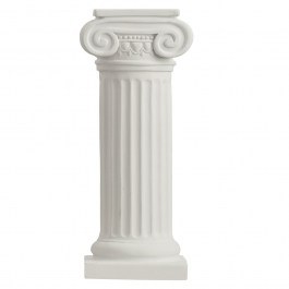 Candle Holder Kallias S351114W 28,5x9,8x9,8cm White Sophia WHITE