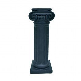 Candle Holder Kallias S351114B 28,5x9,8x9,8cm Black Sophia BLACK