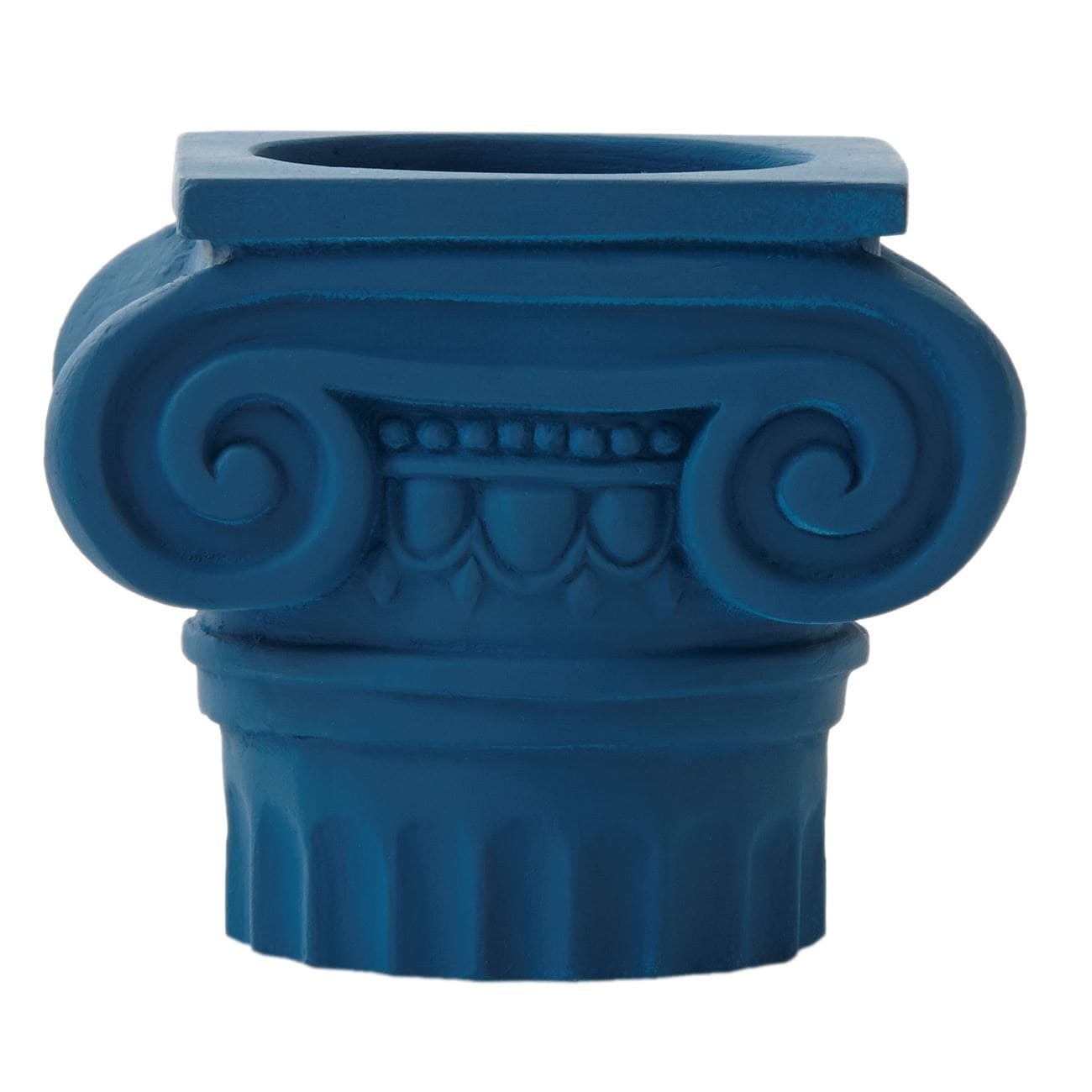 Κηροπήγιο Atlas S351150KL 9,5x12x9cm Atlas Blue Sophia