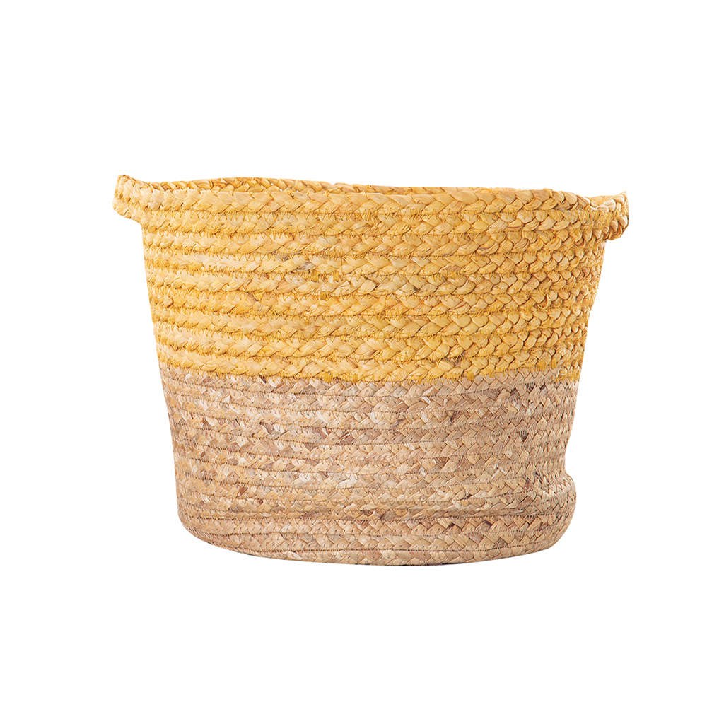 Καλάθι Seagrass Velez D.35X28 Yellow Nef-Nef