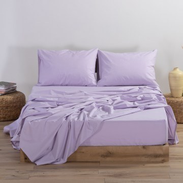 Σεντόνι Basic Με Λάστιχο Lavender Nef-Nef