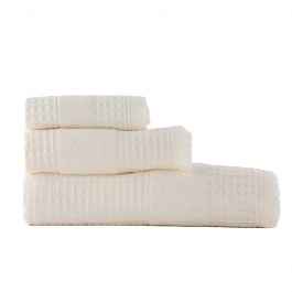 Πετσέτα Touch Πικέ Off White Nef-Nef OFF WHITE