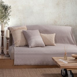 Throw Vernon Ecru-Beige Nef-Nef BEIGE-ECRU