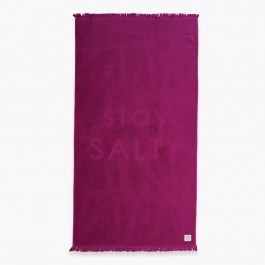 Πετσέτα Θαλάσσης Stay Salty Purple Nef-Nef Homeware PURPLE