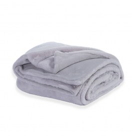 Blanket Warmer Rabbit Fur Silver Nef-Nef SILVER
