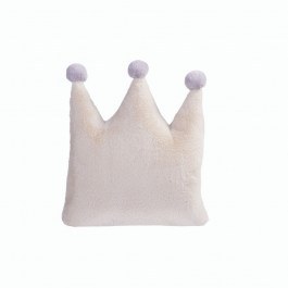 Μαξιλάρι Διακοσμητικό (Με Γέμιση) Παιδικό Baby Crown 40X40 Ecru Nef-Nef ECRU