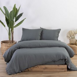 Παπλωματοθήκη Cotton-Linen Green Nef-Nef GREEN