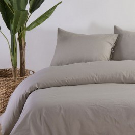 Bed Sheet Cotton-Linen Beige Nef-Nef BEIGE