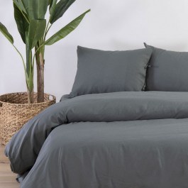 Bed Sheet Cotton-Linen Green Nef-Nef GREEN