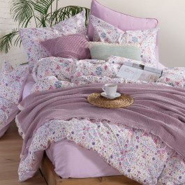Blanket Apollo Mauve Nef-Nef MAUVE