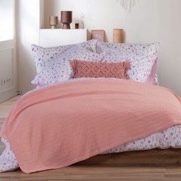 Κουβέρτα Πικέ Cool Salmon Nef-Nef SALMON