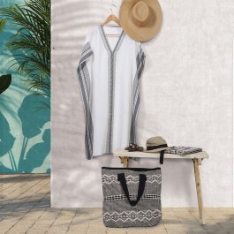 Caftan Slash 90X100 Anthracite Nef-Nef ANTHRACITE