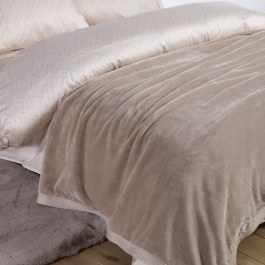 Κουβέρτα Velosso 24 Beige Nef-Nef BEIGE