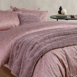Ριχτάρι Rabbit Fur Barlow Pale Mauve Nef-Nef MAUVE