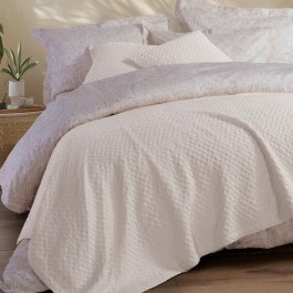 Κουβέρτα Πικέ Elmer Off White Nef-Nef Homeware OFF WHITE