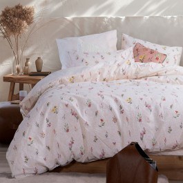 Παπλωματοθήκη Plant (Σετ 3τμχ) Ecru Nef-Nef Homeware ECRU