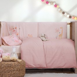Baby Duvet Cover Pink Nef-Nef Homeware PINK