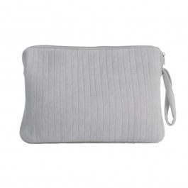 Τσαντάκι Θαλάσσης Stay Salty 35x25 Silver Nef-Nef Homeware SILVER